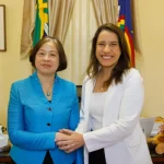 Raquel Lyra apresenta potenciais econômicos de Pernambuco para a nova cônsul-geral da China no Recife